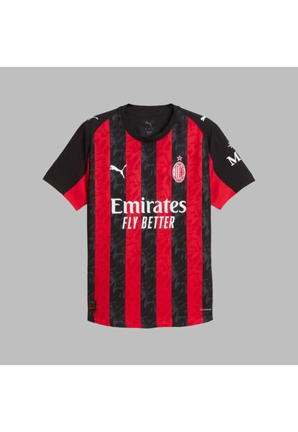Camiseta Puma Hombre Ac Milan 25/26 Local -Rojo