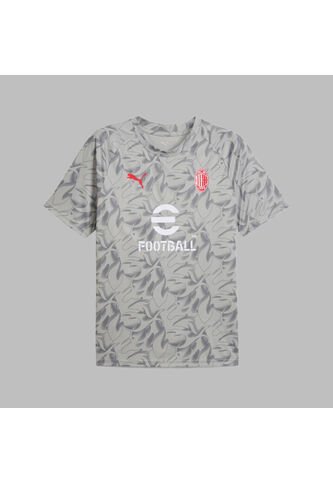 Camiseta Puma Hombre Prepartido Ac Milan -Gris Puma