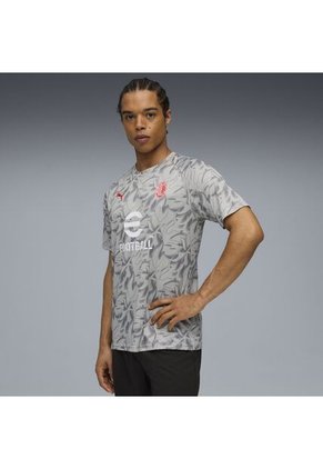 Camiseta Puma Hombre Prepartido Ac Milan -Gris