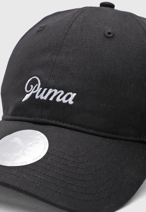 Gorra PUMA Essentials Script Negro