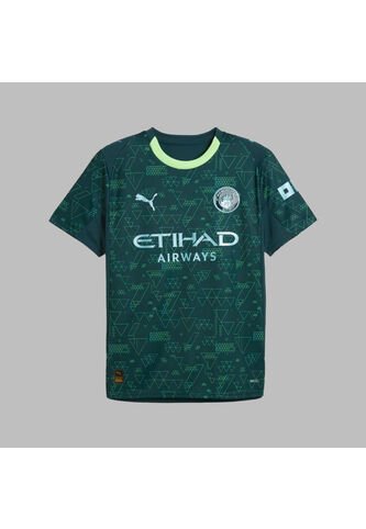 Camiseta Puma Hombre Manchester City 25/26 -Verde Puma