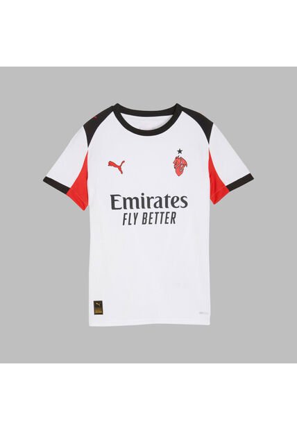 Camiseta Puma Kids Ac Milan 25/26 Visitante -Blanco