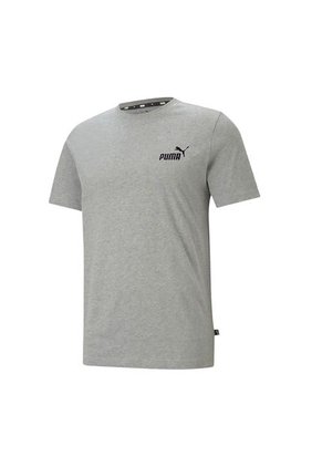 Camiseta Puma Hombre Ess Small Logo Tee Gris