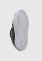 Tenis Lifestyle Negro-Blanco-Dorado PUMA Smash Plataforma V3 Pop Up de Puma
