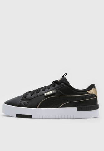 Tenis Lifestyle Negro-Dorado-Blanco Puma Jada Renew Pop-Up Puma