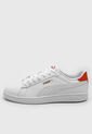 Tenis Lifestyle Blanco-Rojo-Marfil Puma Smash 3.0 L de Puma