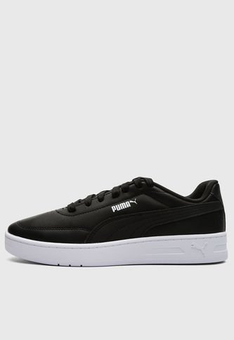Tenis PUMA Court Classic Clean Negro Puma