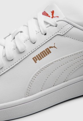 Tenis Lifestyle Blanco-Rojo-Marfil Puma Smash 3.0 L