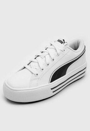Tenis Lifestyle Blanco-Negro PUMA Kaia 2.0