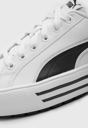 Tenis Lifestyle Blanco-Negro PUMA Kaia 2.0