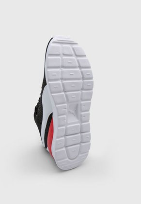 Tenis Lifestyle Negro-Blanco-Rojo Puma Anzarun Lite
