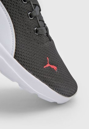 Tenis Lifestyle Negro-Blanco-Rojo Puma Anzarun Lite