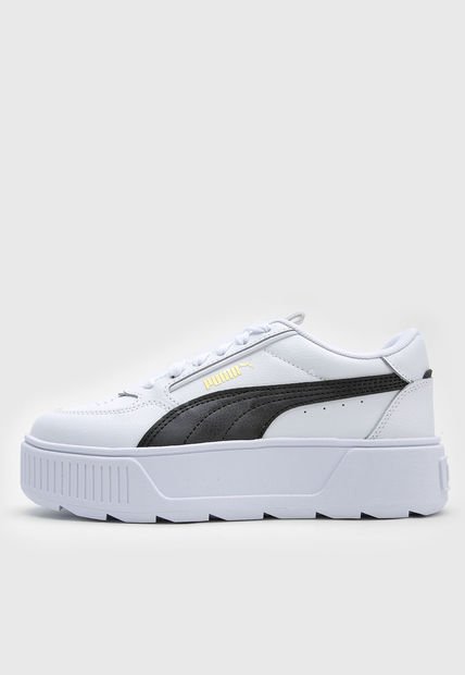 Tenis Lifestyle Blanco-Negro Puma Karmen Rebelle