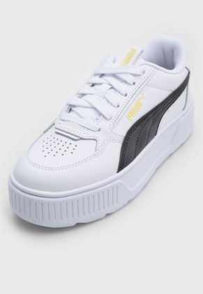 Tenis Lifestyle Blanco-Negro Puma Karmen Rebelle