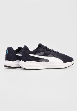 Tenis Running Azul-Negro-Blanco Puma Twitch Runner