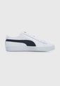 Tenis Lifestyle Blanco-Azul-Dorado Puma Basket Classic XXI de Puma