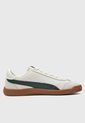 Tenis Lifestyle Marfil-Verde PUMA Club 5v5 de Puma