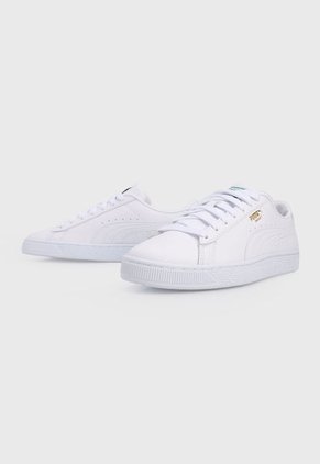 Tenis Lifestyle Blanco Puma Basket Classic XXI