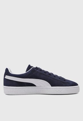 Tenis Lifestyle Azul Navy-Blanco PUMA Suede Classic