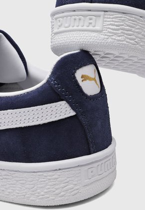 Tenis Lifestyle Azul Navy-Blanco PUMA Suede Classic