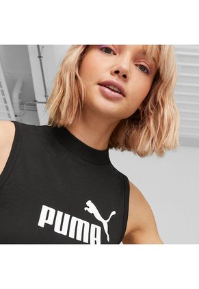 Camiseta Puma Para Mujer Ess Slim Logo Tank W Negro