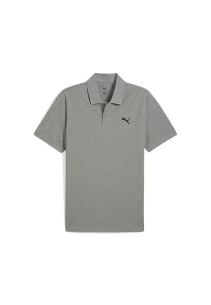 Camisa Polo Marca Puma Ess Small Pique Original Gris Hombre