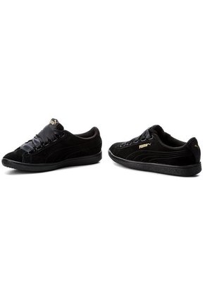 Tenis Negro Puma Vikky Ribbon S