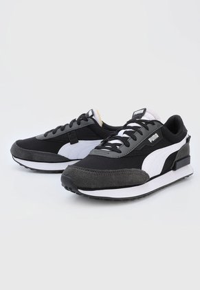 Tenis Lifestyle Negro-Gris-Blanco  Puma Puma Future Rider Play On  