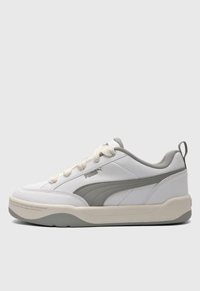 Tenis Skateboarding Blanco-Gris-Beige Puma Park