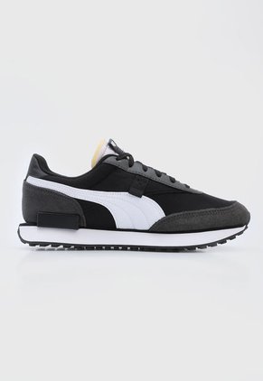 Tenis Lifestyle Negro-Gris-Blanco  Puma Puma Future Rider Play On  