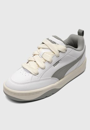 Tenis Skateboarding Blanco-Gris-Beige Puma Park