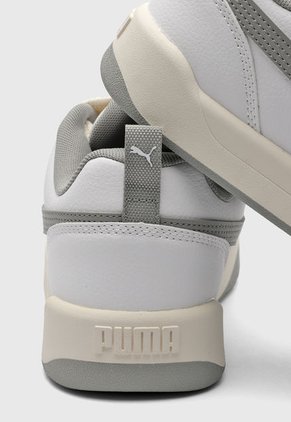 Tenis Skateboarding Blanco-Gris-Beige Puma Park