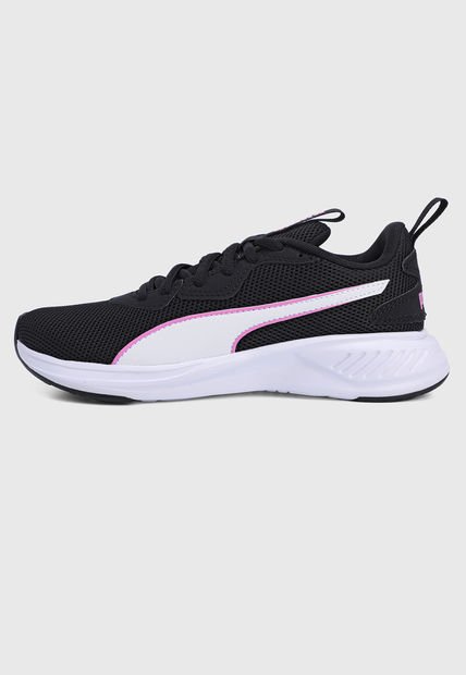Tenis Lifestyle Negro-Blanco-Rosa Puma Incinerate
