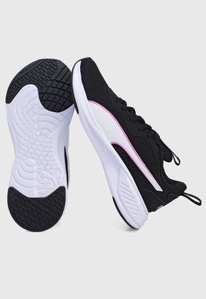 Tenis Lifestyle Negro-Blanco-Rosa Puma Incinerate