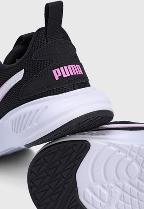 Tenis Lifestyle Negro-Blanco-Rosa Puma Incinerate
