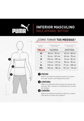 PANTALONETA PUMA ACTIVE WOVEN 5 HOMBRE Ref : 58672801