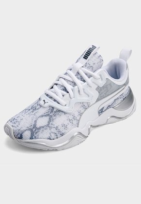 Tenis Lifestyle Blanco-Plateado-Gris Puma Zone Xt Untamed