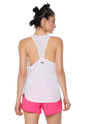 Camiseta Esqueleto Blanco Puma Studio Mesh Tank W