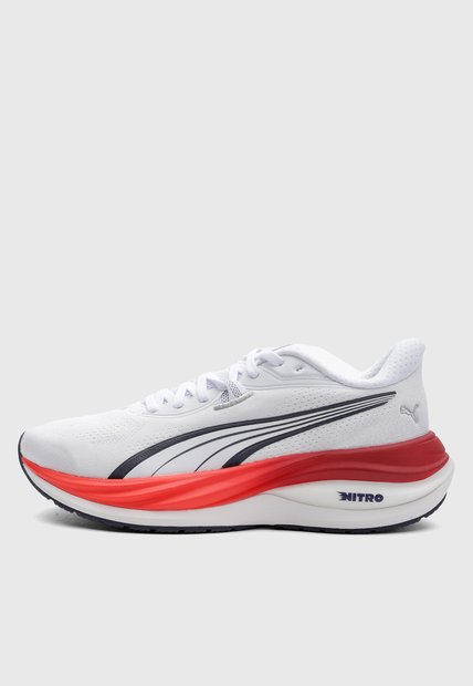 Tenis Running PUMA Electrify Nitro 5 Blanco