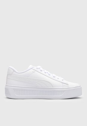 Tenis Lifestyle Blanco Puma Smash Platform v3