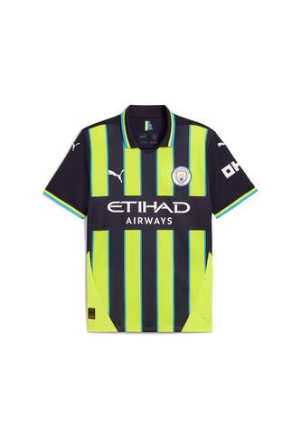 Puma Camiseta Puma Hombre Visitante Del Manchester City 24/25- Negro-Amarillo Camiseta Puma
