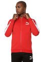 Chaqueta Rojo-Blanco Puma ICONIC T7 TRACK de Puma