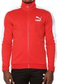 Chaqueta Rojo-Blanco Puma ICONIC T7 TRACK de Puma