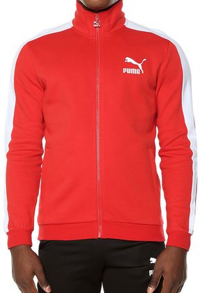 Chaqueta Rojo-Blanco Puma ICONIC T7 TRACK