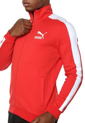 Chaqueta Rojo-Blanco Puma ICONIC T7 TRACK