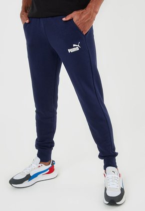 Pantalón Sudadera Azul-Blanco Puma