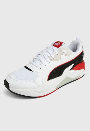 Tenis Lifestyle Blanco-Rojo-Negro Puma X-Ray Game
