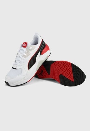 Tenis Lifestyle Blanco-Rojo-Negro Puma X-Ray Game