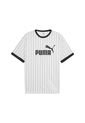 Camisa Deportiva Puma Ess Striped Jersey Blanco Para Hombre de Puma