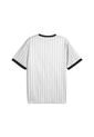 Camisa Deportiva Puma Ess Striped Jersey Blanco Para Hombre de Puma